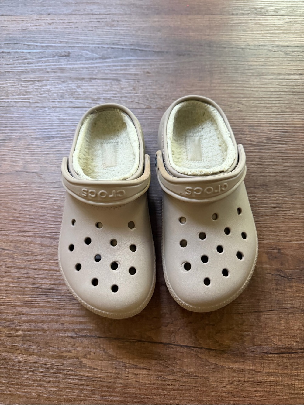 Crocs Classic Lined Clog - Tan